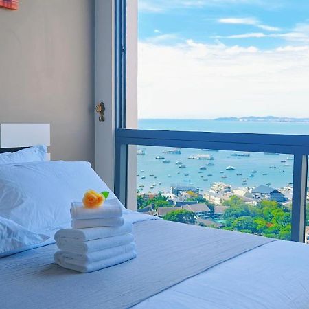 South Pattaya Condo Delux Sea View Near Walking Street Exteriör bild