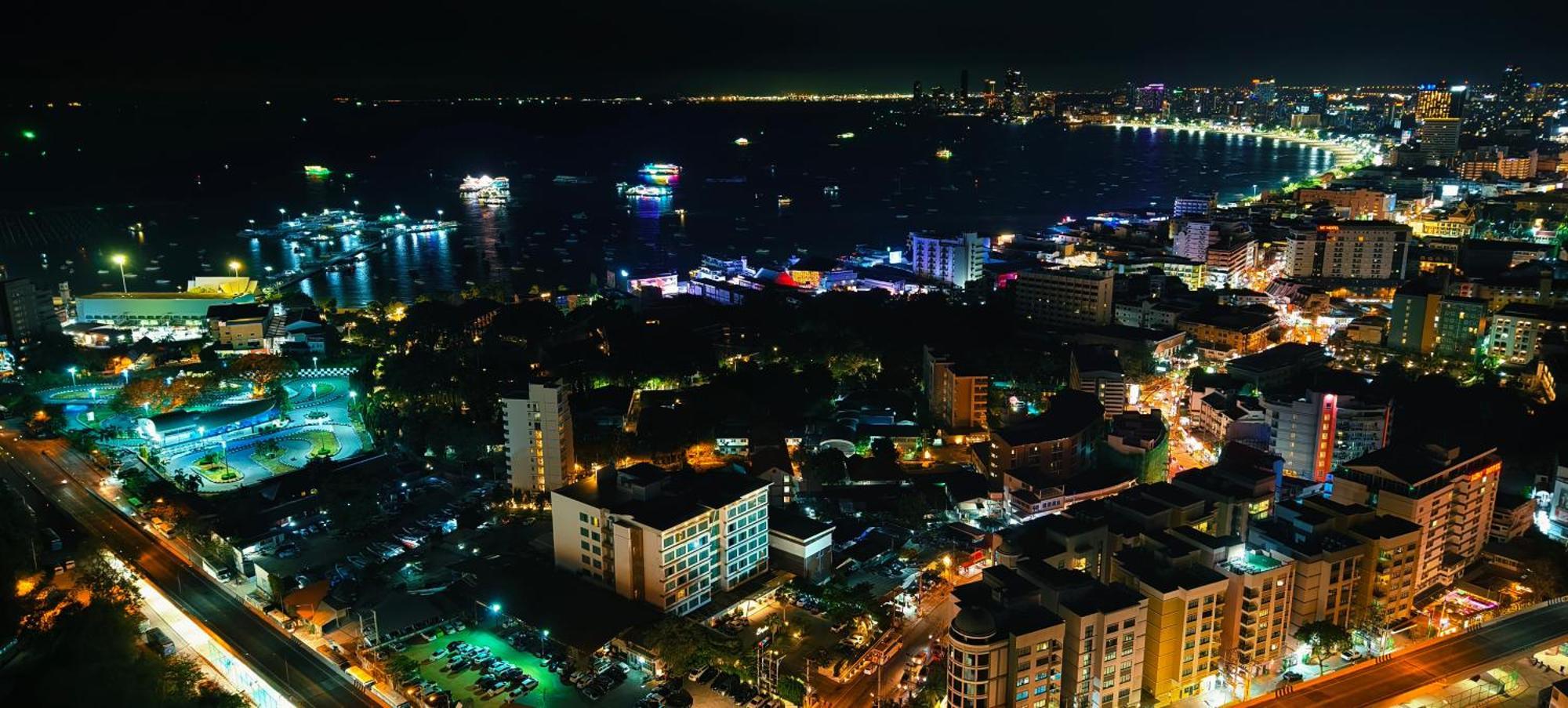 South Pattaya Condo Delux Sea View Near Walking Street Exteriör bild