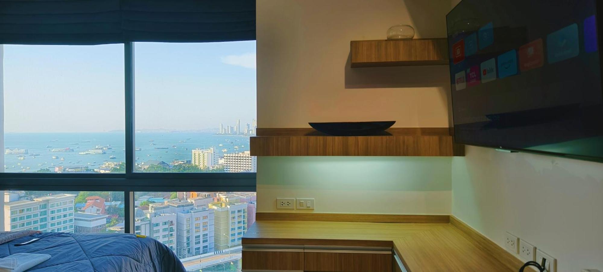 South Pattaya Condo Delux Sea View Near Walking Street Exteriör bild