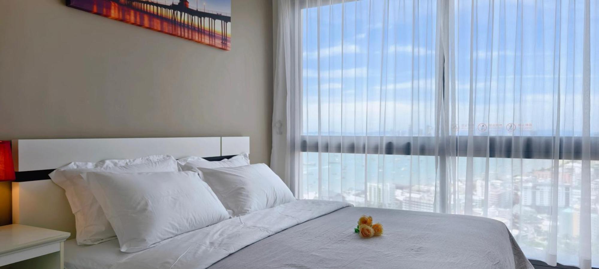 South Pattaya Condo Delux Sea View Near Walking Street Exteriör bild